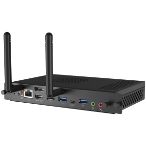 OPS Slot PC-Module with UW5K supported, Low Noise, Intel Core i5-12450H /Intel UHD Graphics /8GB DDR4 Memory, M2 256GB SSD, WiFi6, 1GB LAN, Bluetooth 5.2, 4xUSB3.2, 2xUSB2.0, USB Type-C, DP & HDMI-out, HD Audio, TPM2.0,Microsoft Windows 11 IOT OPC51204BC- - Img 3