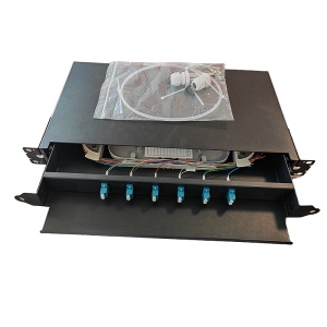 Optički patch panel sa 12 konektora LC/UPC sa kliznim mehanizmom 1 U - Img 3