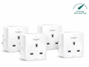 Pametna uticnica TP-LINK Tapo P110(4-pack) Wi-Fi/2,4Ghz/Max Load 16A/bela