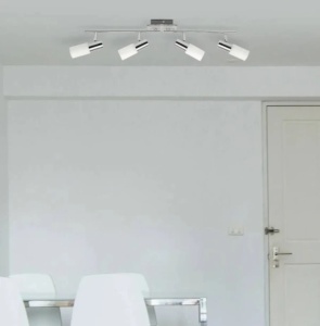 Rabalux Logan spot E14 4x40W hrom, plafonska rasveta sa 4 svetla - Img 3