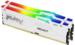 RAM DDR5 Kingston 64GB (2x32) 6000Mhz Fury White RGB EXPO KF560C30BWEAK2-64
