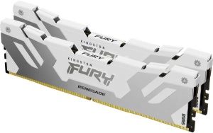 RAM DIMM DDR5 32GB (2x16GB) 6400MHz Kingston FURY Renegade White KF564C32RWK2-32 - Img 2
