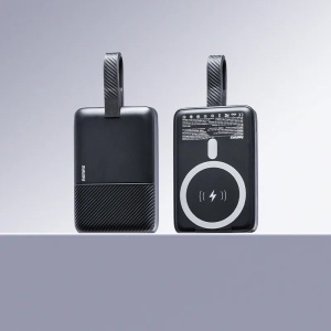 REMAX PD30W 15W fast, magnetic, wireless charging power bank( black) - Img 2