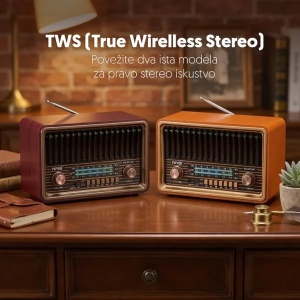 Retro RGB Bluetooth Radio 8075BT - Img 3