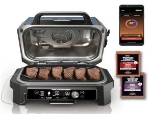 Roštilj NINJA OG901EU Woodfire PRO Connect XL/1700W/plava-crna - Img 6