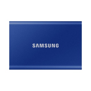 Samsung Portable SSD 2TB, T7, USB 3.2 Gen.2 (10Gbps), [Sequential Read/Write : Up to 1,050MB/sec /Up to 1,000 MB/sec], Blue MU-PC2T0H/WW *