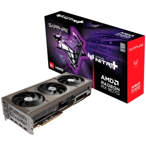 SAPPHIRE NITRO+ AMD RADEON RX 9070 GAMING OC 16GB DUAL HDMI / DUAL DP 11349-01-20G - Img 1