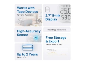 Senzor TP-LINK T315 Tapo Smart Temperatureand Humidity Monitor - Img 2