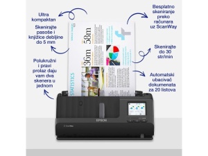 Skener A4 EPSON ES-C380W A4 Wi-Fi