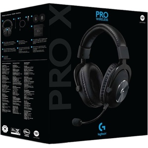 Slusalice sa mikrofonom Logitech G PRO X Wireless Lightspeed Gaming Headset Black