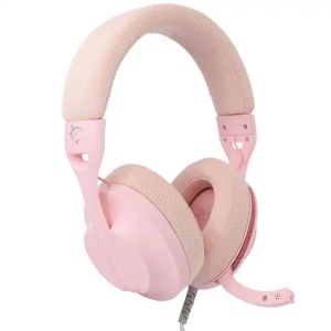 Slušalice sa mikrofonom White Shark PARROT 40mm/Multiplatform/Pink - Img 2