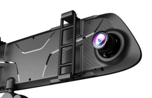 SMART-DASH-CAR-EF-V9S Gembird Retrovizor sa 5in auto DVR video rekorder, kamera Full HD 1080P - Img 2