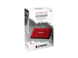 SSD KINGSTON XS1000 1000GB/eskterni/USB 3.2/crvena*