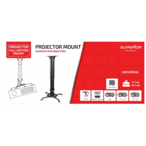 Superior Nosač univerzalni, do 13,5 kg - Plafonski nosač za projektor - Img 3