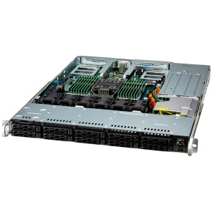 Supermicro SYS-111C-NR, Gold 6526Y, 4x 32GB DDR5, 480GB M.2 NVMe, 2x 1.92TB U.2 NVMe, IPMI BMC, 2x 25GbE SFP28, 860W Redundant Ti, TPM, QR Rails Set, 3YR Warranty AS-111C-NR-OTO-49