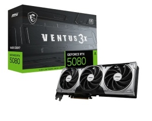 SVGA PCIE MSI GeForce RTX 5080 16G VENTUS 3X OC