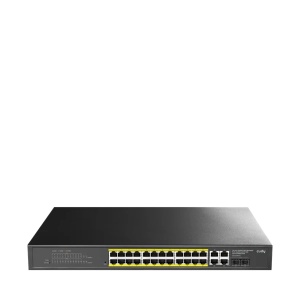 Svič 10/100/1000 24-port Cudy GS1028EPS2 Light Managed PoE+ sa 2x SFP 200W