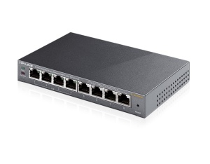 Switch TP-LINK TL-SG108PE Gigabit/8xRJ45/10/100/1000Mbps/eSmart/4xPoE/Desktop metalno kucište - Img 2