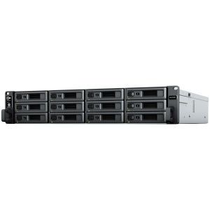 Synology RackStation RS2423RP+, Rack 2U, 12-bay 3.5''/2.5" SATA HDD/SSD, AMD Ryzen V1780B 4-core 3.35(base)/3.6 (turbo)GHz,8 GB DDR4 ECC UDIMM,2 x RJ-45 1 GbE LAN,1 x RJ-45 10 GbE LAN,2xUSB 3.2, eSATA port,1 x Gen3 x8 slot PCIe, Redundant power Supply, 11
