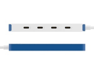TARGUS HyperDrive Flex 4 Port USB-C Hub plavi (HD5201BUGL) - Img 2
