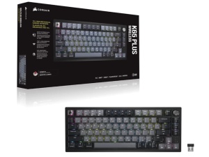 Tastatura CORSAIR K65 Plus bežicna/mehanicka/CH-91D401L-NA/gaming/RGB/crna - Img 5