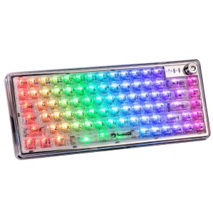 Tastatura Marvo KG979G mehanička TRANSPARENT RGB - Img 2