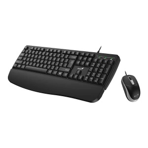 Tastatura + miš Genius KM-123 USB US crna - Img 2