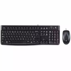 Tastatura + miš Logitech Deluxe MK120 YU, crna - Img 3