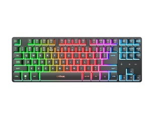 Tastatura+miš TRUST GXT 832 Thado Wireless TKL set/SRB/crna
