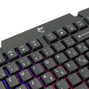 Tastatura White Shark DAKOTA Full Layout/RGB/Membranska/Crna/SR - Img 2