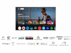 Televizor TCL 55A300W/QLED/55"/4K UHD/144Hz/Matte Screen/"Ai" Art/Google TV/frame - Img 3