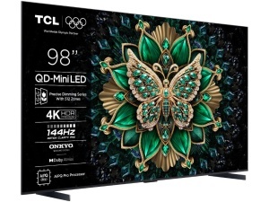Televizor TCL 98C6K/QLED-Mini LED/98"/4K UHD/144Hz/Google TV/crna