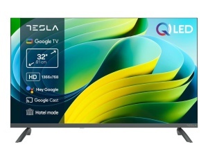Televizor TESLA Q32E665GHS/QLED/32"/HD/smart/Google TV/siva