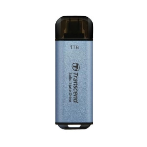 Transcend 1TB, Portable SSD, ESD300C, USB 10Gbps, Type C, Sky Blue TS1TESD300C