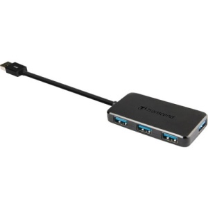 Transcend USB 3.0 Hub, 4-Port, Up to 5Gb/s TS-HUB2K