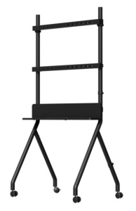 TVS-86F-02 Gembird Podni stalak za TV, 55-86inc, crni - Img 5