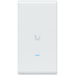 Ubiquiti U6-Mesh-Pro-EU Indoor/outdoor WiFi 6 AP with 4 spatial streams, an integrated super antenna, and a gigabit passthrough port U6-MESH-PRO-EU