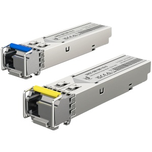 Ubiquiti UACC-OM-SM-1G-S-20 Single-mode, simplex, fiber transceiver module 1 Gbps Bidirectional Single-Mode Optical Module UACC-OM-SM-1G-S-20