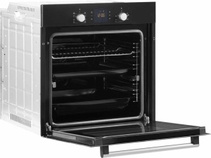 Ugradna rerna TESLA BO900SB ventilatorska/80L/mehanicka/crna - Img 3