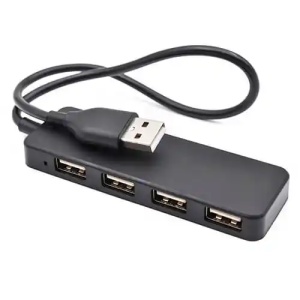 USB Hub 4 port Kettz KT-041B 2.0 Tip A Crni - Img 1