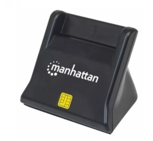 USB smart card reader Manhattan 102025, samostojeći - Img 2