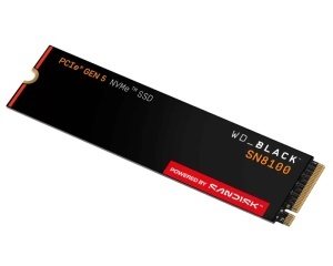 WD 1TB M.2 NVMe SSD Gen5 WDS100T1X0M SN8100 Black - Img 2
