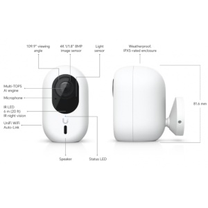 WiFi kamera Ubiquiti UVC-G4-INS-EU 4Mp/2688 x 1512 - Img 3