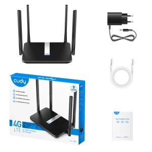 Wireless Router Cudy LT500 Outdoor 4G LTE Cat 4 AC1200 Nano SIM/10/100Mbps WAN/LAN * - Img 2