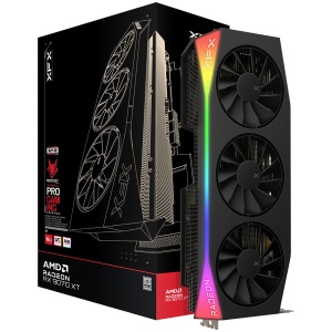 XFX Mercury AMD Radeon RX 9070XT OC Gaming Edition with RGB 16GB GDDR6, HDMI 3xDP RX-97TRGBBB9 - Img 4