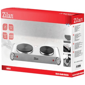 Zilan Električni rešo, 2 ploče, 2250 W, INOX - ZLN0542 - Img 2