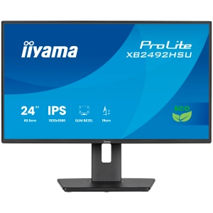 24 IPS 4 side slim bezel Green Choice EyeComfort EyeSafe 20 1920x1080 120Hz 15cm Height Adj Stand 1500 1 300cdm2 Speakers HDMI DisplayPort 3ms GTG USB XB2492HSU-B1
