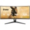 34" UW VA-panel, Curved Gaming 1500R,G-Master Gold Phoenix, 3440x1440-240Hz (21:9),0,4ms (MPRT),500cdm HDR400,FreeSync Premium,Speakers,2xHDMI (2.1) VRR/ALLM,2xDisplayPort, USB-C DOCK (LAN/KVM/95W PD),USB 2x3,2+1xC, PIP/PBP,13cm Height Adj. Stand GCB3486W - Img 5