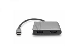 Adapter Digitus DA-70828 USB-C - 2xHDMI