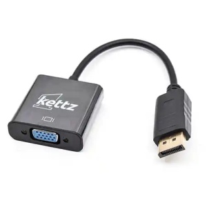 Adapter konverter Displayport - VGA M/F Kettz KT-DP2VG - Img 1